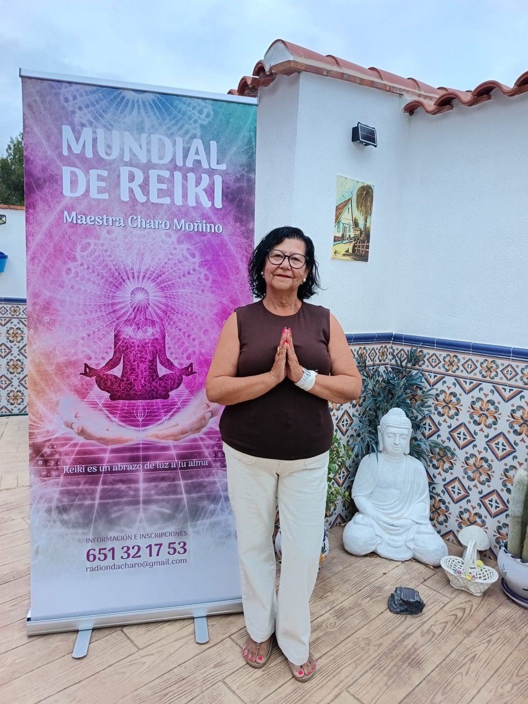 La Maestra Charo Moñino, terapeuta y formadora de Reiki en Valencia