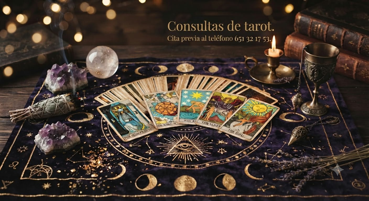 Consultas de tarot con la Maestra Charo Moñino — lecturas profundas y guiadas, cita previa